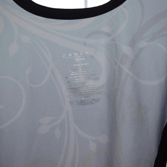 DANSKIN Girls Gymnastic Leotard Size S 6/6X - Picture 3 of 3